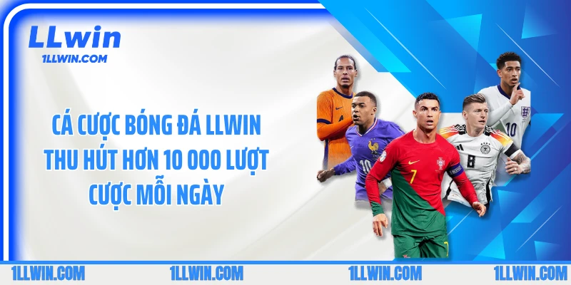 Cá Cược Bóng Đá LLWIN Thu Hút Hơn 10 000 lượt Cược Mỗi Ngày