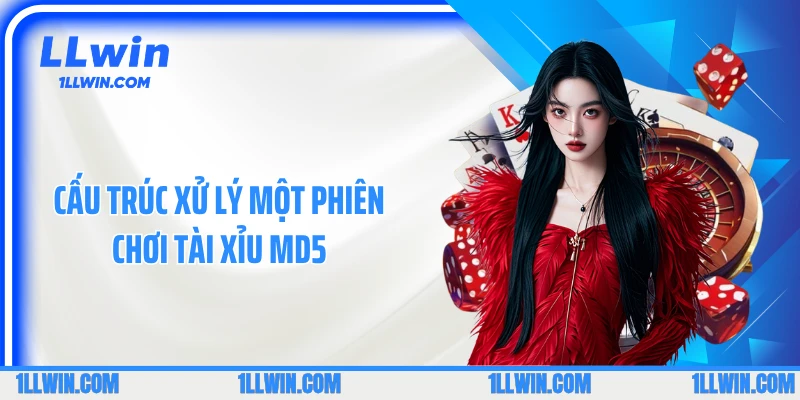 Cấu trúc xử lý một phiên chơi tài xỉu MD5