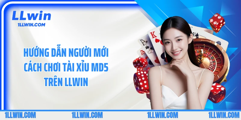 Hướng dẫn người mới cách chơi tài xỉu MD5 trên LLWIN